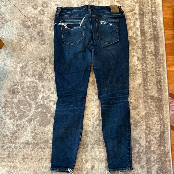 American Eagle super stretch ripped jeggings - Picture 4 of 4